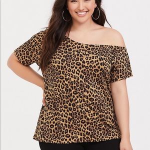 Torrid off the should tee shirt